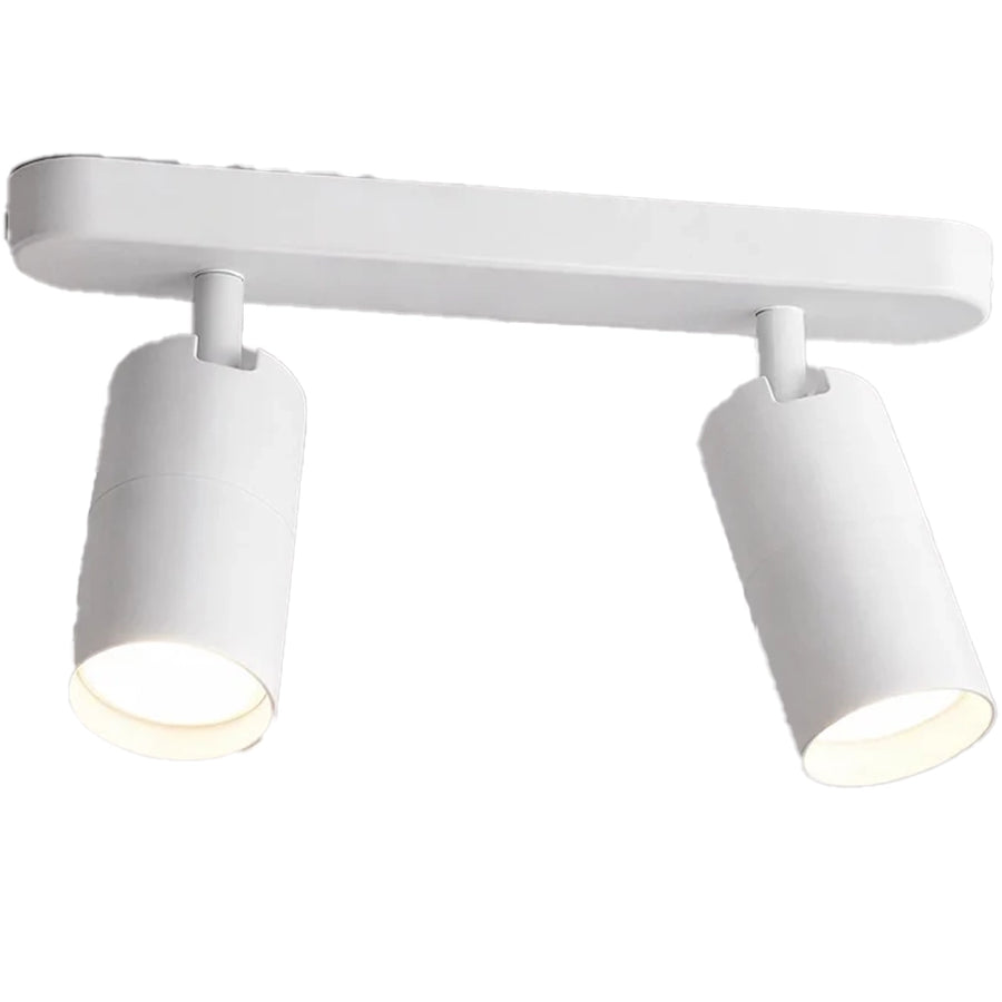 Joom Chandelier with Linear Projector 2XGU10 White LED Chandelier Προεπιλεγμένος τίτλος Alessandro Design