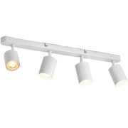 Joom Chandelier with Linear Projector 4XGU10 White LED Chandeliers Προεπιλεγμένος τίτλος Alessandro Design