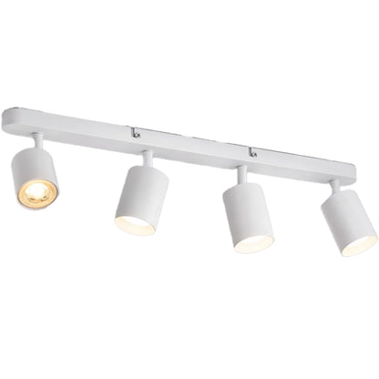 Joom Chandelier with Linear Projector 4XGU10 White LED Chandeliers Προεπιλεγμένος τίτλος Alessandro Design