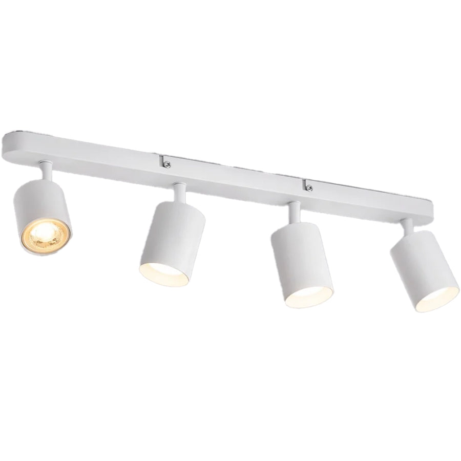 Joom Chandelier with Linear Projector 4XGU10 White LED Chandeliers Προεπιλεγμένος τίτλος Alessandro Design