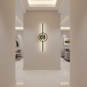 Διακοσμητικό φωτιστικό LED CERBOS, 42W, 60cm, Θερμό / Ουδέτερο / Ψυχρό φως, Μαύρο, Μεταλλικό και Ακρυλικό