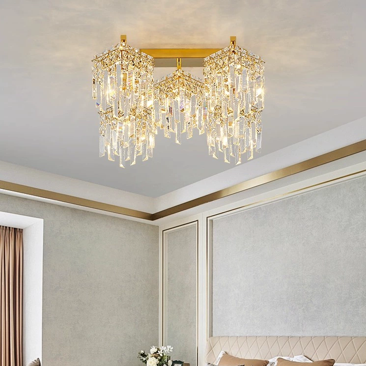 Imperia Cristal Candelabra, 5xE14, 45x45x31,5, Gold, Crystal, Metal Cristal Candelabra Προεπιλεγμένος τίτλος Alessandro Design