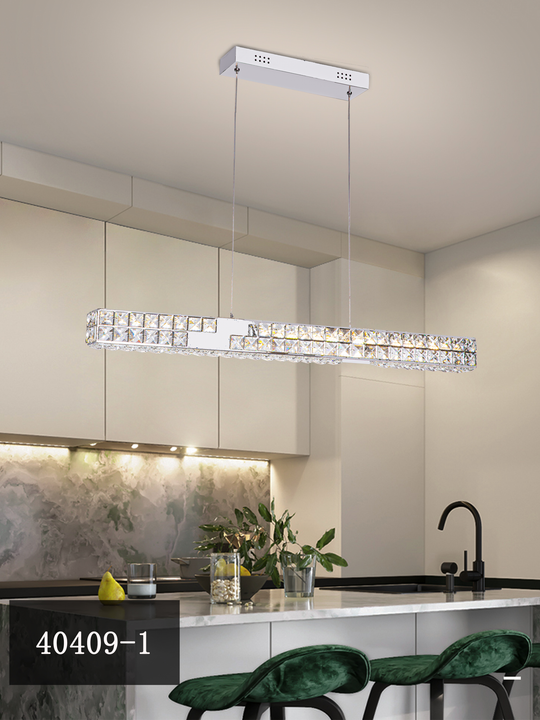Πολυέλαιος LED με Τηλεχειριστήριο, PRISMORA, Διάμετρος 85 cm, Ύψος 120 cm, Κρύο/Ουδέτερο/Ζεστό φως, Ρυθμιζόμενο, Χρώμιο, Κρύσταλλο, Μεταλλικοί Μοντέρνοι Πολυέλαιοι Προεπιλεγμένος τίτλος Alessandro Design
