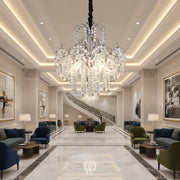 Crystal Chandelier PUBU Elegance, 5x E14, Διάμετρος 50cm, Χρώμιο