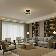 Πολυέλαιος LED VEYA με Τηλεχειριστήριο, 38W, D50cm, Κρύο/Ουδέτερο/Ζεστό φως, Μαύρο