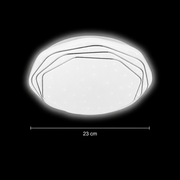 Φωτιστικό οροφής LED 23 cm, 22W, 3000K / 4000K / 6000K, Λευκά, μεταλλικά και ακρυλικά φωτιστικά οροφής LED Προεπιλεγμένος τίτλος Alessandro Design