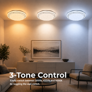 Φωτιστικό οροφής LED 23 cm, 22W, 3000K / 4000K / 6000K, Λευκά, μεταλλικά και ακρυλικά φωτιστικά οροφής LED Προεπιλεγμένος τίτλος Alessandro Design