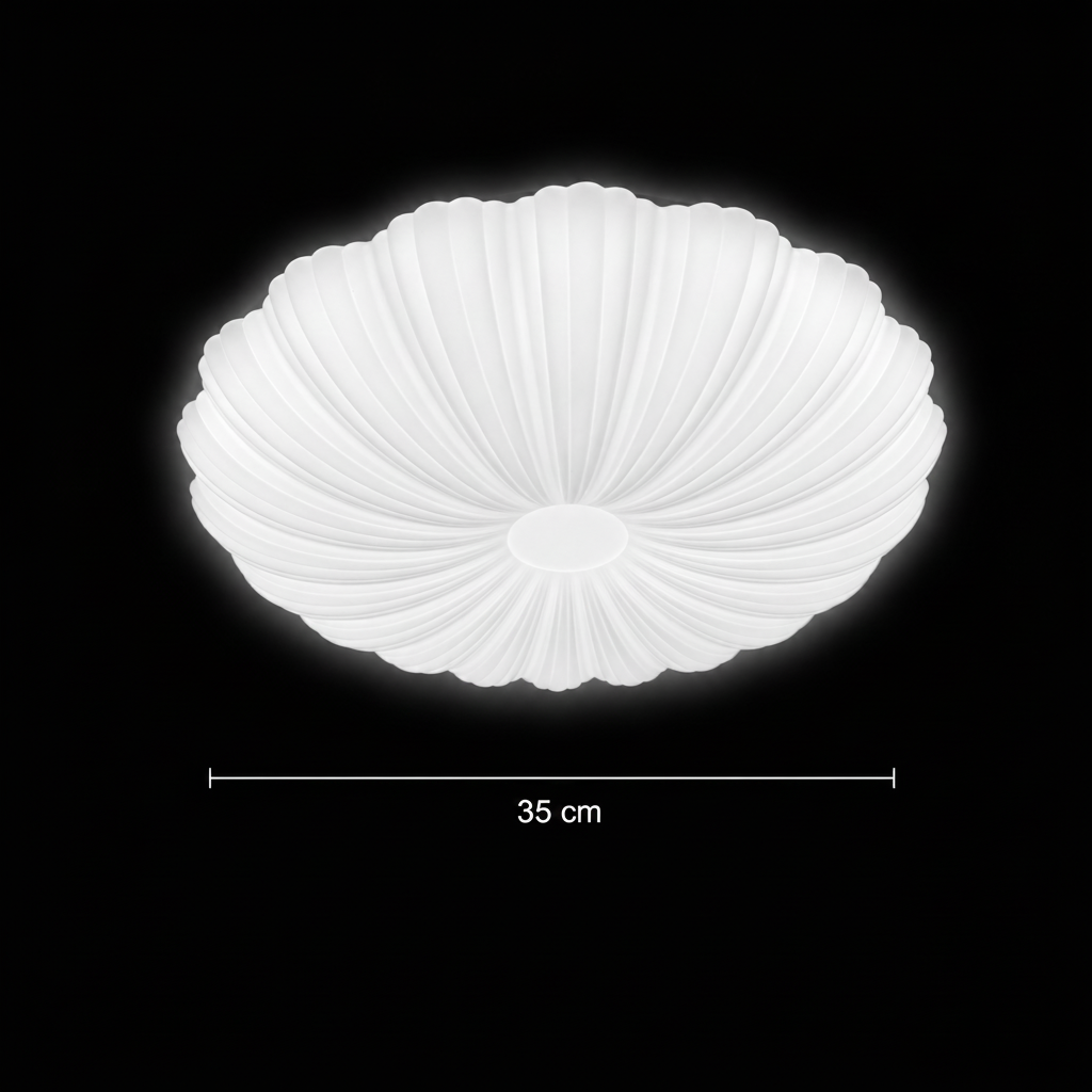 Φωτιστικό οροφής LED Margareta 35 cm, 31W, 3000K / 4000K / 6000K, Λευκά, μεταλλικά και ακρυλικά φωτιστικά οροφής LED Προεπιλεγμένος τίτλος Alessandro Design