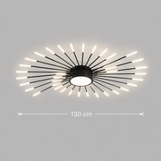 Πολυέλαιος KALESA Grande Supremo LED, Ø130cm, Neutral Light 4000K, 42W, Λευκός, Μεταλλικός και Ακρυλικός