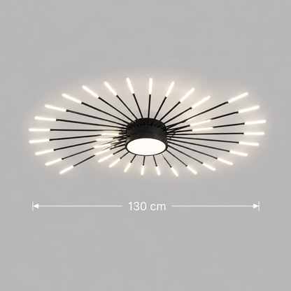Πολυέλαιος KALESA Grande Supremo LED, Ø130cm, Neutral Light 4000K, 42W, Λευκός, Μεταλλικός και Ακρυλικός