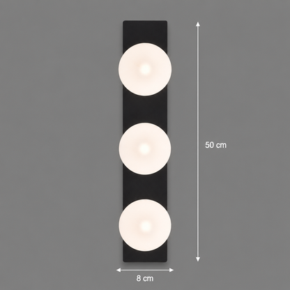 Πολυέλαιος TRION LED, Θερμό/Ουδέτερο/Ψυχρό φως, 3xG9, 24W, Μαύρο, Μεταλλικό και Ακρυλικό