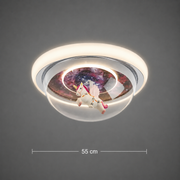Πολυέλαιος UNICORN LED, 60W, 50cm, Κρύο/Ζεστό/Ουδέτερο φως, Ροζ