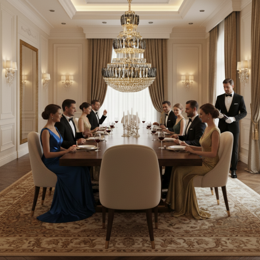 VELIOR Supremo Crystal Chandelier 40xE14, D100 cm, Χρυσό, Ρυθμιζόμενο Ύψος, Μέταλλο και Κρύσταλλο