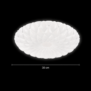 Φωτιστικό οροφής PL154 LED 35 cm, 31W, 3000K / 4000K / 6000K, Λευκά, μεταλλικά και ακρυλικά φωτιστικά οροφής LED Προεπιλεγμένος τίτλος Alessandro Design