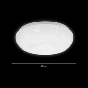 Στρογγυλό φωτιστικό οροφής LED 23 cm, 22W, 3000K / 4000K / 6000K, Λευκά, μεταλλικά και ακρυλικά φωτιστικά οροφής LED Προεπιλεγμένος τίτλος Alessandro Design