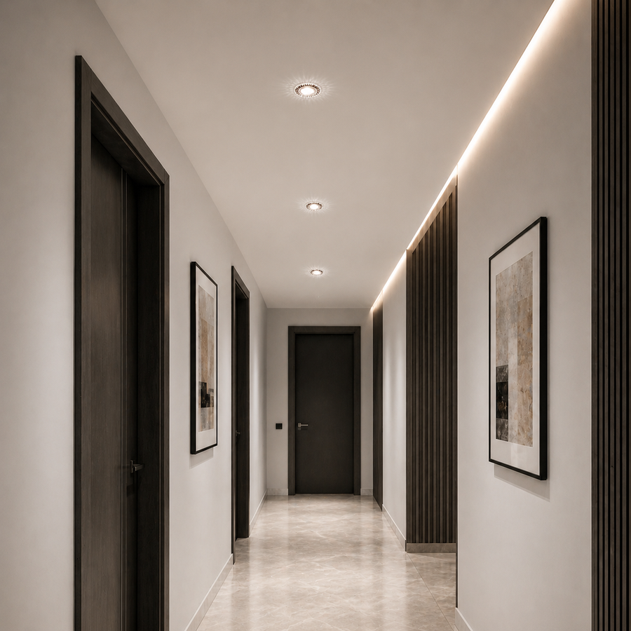 ORBITA LED Spot, 5W, Στρογγυλό, Κρύο / Ζεστό φως, Αντίκα Μπρούντζο, Ρητίνη και Γυαλί LED Spot Προεπιλεγμένος τίτλος Alessandro Design