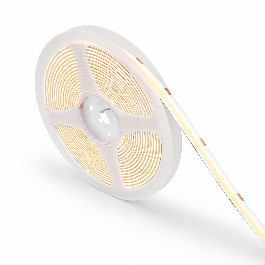 Λωρίδα LED 53W/10M, IP21, Πλάτος 0,8cm, Ζεστό φως, 3000K, Λευκό