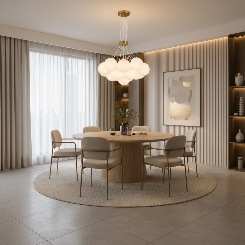 MODERN LOFT Chandelier Bagliore, Globe, 13xE27, Ρυθμιζόμενο ύψος, Gold Modern Chandeliers Προεπιλεγμένος τίτλος Alessandro Design