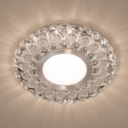 ORBITA LED Spot, 5W, Round, Cold Light + RGB, White, Resin and Glass LED Spot Προεπιλεγμένος τίτλος Alessandro Design