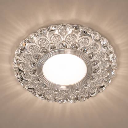 ORBITA LED Spot, 5W, Round, Cold Light + RGB, White, Resin and Glass LED Spot Προεπιλεγμένος τίτλος Alessandro Design