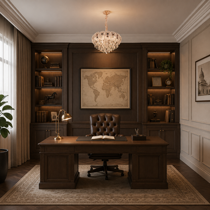 Crystal Chandelier DONNO Eleganza, 9xE14, Ρυθμιζόμενο ύψος, Μεταλλικό και Κρυστάλλινο, Χρυσό