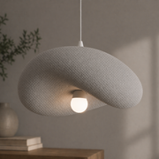 FOAMER Magno Modern Chandelier, 59 cm, Suspended, 1 X E27, Grey, Metal and Foam, Adjustable Height Classic Chandeliers Προεπιλεγμένος τίτλος Alessandro Design