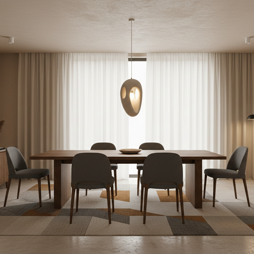 Μοντέρνος πολυέλαιος EON Elegance, 49 cm, Αναρτημένος, 1 X E27, Γκρι, Μεταλλικός και Αφρός, Ρυθμιζόμενο ύψος