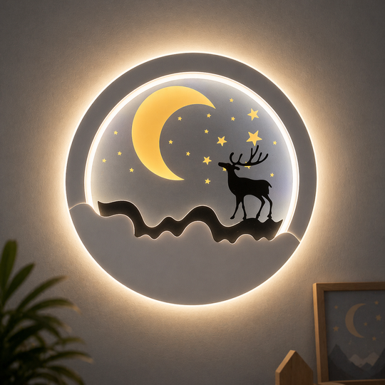 NOCTRA LED φωτιστικό τοίχου, 44W, Ζεστό/Ουδέτερο/Κρύο φως, Μαύρα φώτα τοίχου εσωτερικού χώρου Προεπιλεγμένος τίτλος Alessandro Design
