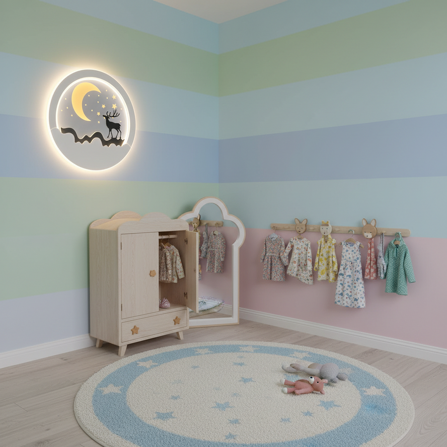 NOCTRA LED φωτιστικό τοίχου, 44W, Ζεστό/Ουδέτερο/Κρύο φως, Μαύρα φώτα τοίχου εσωτερικού χώρου Προεπιλεγμένος τίτλος Alessandro Design