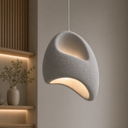 Μοντέρνος πολυέλαιος VANTA, 32 cm, αιωρούμενος, 1 X E27, γκρι, μέταλλο και αφρός, ρυθμιζόμενο ύψος μοντέρνοι πολυέλαιοι Προεπιλεγμένος τίτλος Alessandro Design
