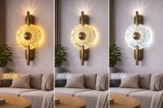 Διακοσμητικό LUMA LED Φωτιστικό τοίχου Κρύο/Ουδέτερο/Ζεστό χρυσό Φώτα τοίχου εσωτερικού χώρου Προεπιλεγμένος τίτλος Alessandro Design