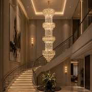 Crystal Chandelier IMPERIUM 45xE14, D55 cm, Gold, Ρυθμιζόμενο ύψος, Metal and Crystal Crystal Chandeliers Προεπιλεγμένος τίτλος Alessandro Design