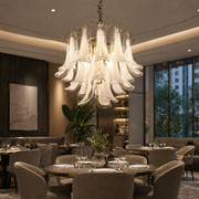 Crystal Chandelier MURANO Regalis 17xE14, D80 cm, Λευκό, Ρυθμιζόμενο ύψος, Μεταλλικοί και Κρυστάλλινοι Πολυέλαιοι Προεπιλεγμένος τίτλος Alessandro Design