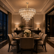 Crystal Chandelier VALMONT Magno 12xE14, D60 cm, Χρυσό, Ρυθμιζόμενο Ύψος, Μεταλλικοί και Κρυστάλλινοι Πολυέλαιοι Προεπιλεγμένος τίτλος Alessandro Design