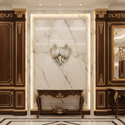 Κρυστάλλινο φωτιστικό LUXE, 3xE14, Διάμετρος 30 cm, Ύψος 31 cm, Γυαλιστερό χρυσό, Κομψή σχεδίαση Candelabra Crystal Προεπιλεγμένος τίτλος Alessandro Design