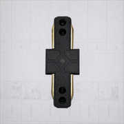 Βύσμα ράγας SN203BK, 9x3,5x1,5cm, Μαύρο