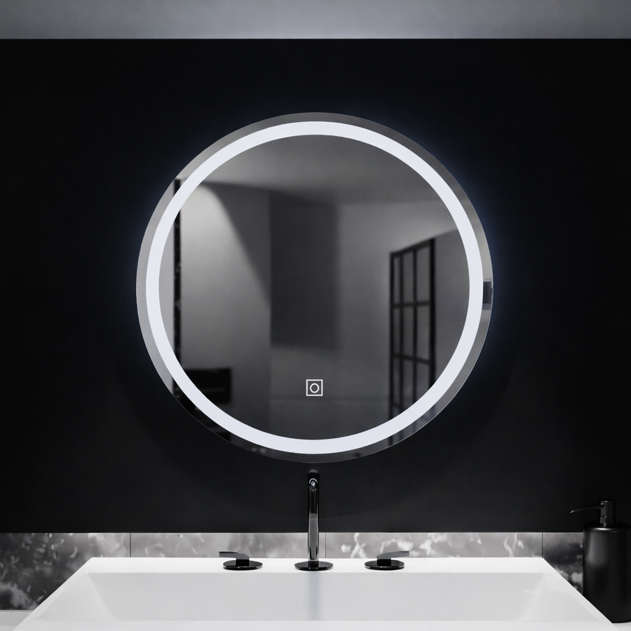 Στρογγυλός καθρέφτης LED, 50 cm, Βασικοί καθρέφτες αφής Korman C Προεπιλεγμένος τίτλος Alessandro Design