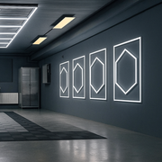 Κυψελοειδή φωτιστικό τοίχου Hexagon LED 1050mm X 1200mm