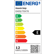 LED Στρογγυλός καθρέφτης, 70cm, Orhina Touch, Σύστημα Demister, Dimmable Mirrors Korman E Προεπιλεγμένος τίτλος Alessandro Design