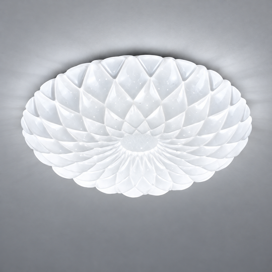 Φωτιστικό οροφής PL154 LED 35 cm, 31W, 3000K / 4000K / 6000K, Λευκό, Μεταλλικό και Ακρυλικό