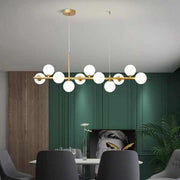 LOFT Pavilion Modern Light Bulb Chandelier, 11x G9, Gold, Metal, Adjustable Height Modern Chandeliers Προεπιλεγμένος τίτλος Alessandro Design