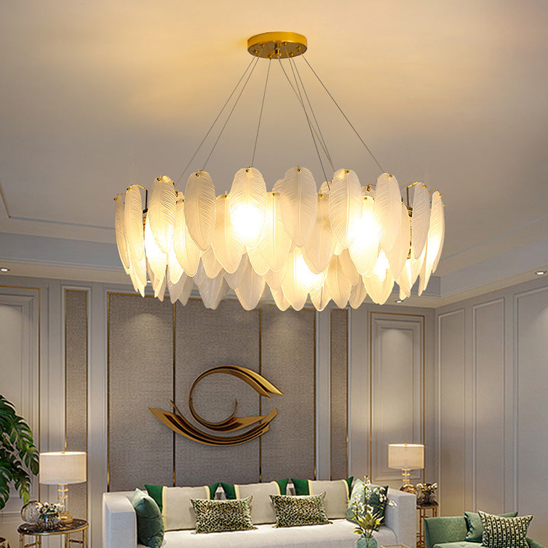 VICOMTE Eleganza Crystal Chandelier, 6x E14, Διάμετρος 50cm, Χρυσό, Ρυθμιζόμενο ύψος Κρυστάλλινοι Πολυέλαιοι Προεπιλεγμένος τίτλος Alessandro Design
