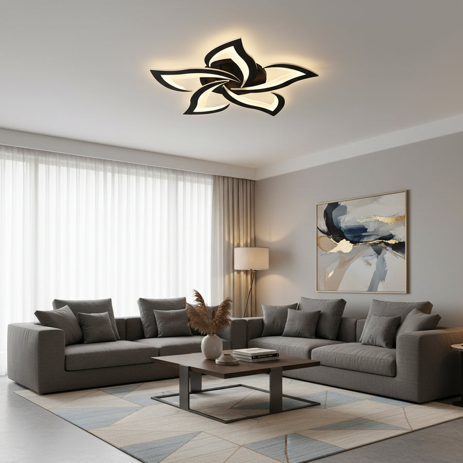 Πολυέλαιος LED με Τηλεχειριστήριο LT660/5BK, 5 Elements, 54W, Light 3000/4000/6000K, Μαύροι, ρυθμιζόμενου ύψους Πολυέλαιοι LED με τηλεχειριστήριο Προεπιλεγμένος τίτλος Alessandro Design