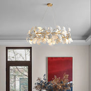 Crystal Chandelier Alpha 8XG9 Gold Adjustable Height Modern Chandeliers Προεπιλεγμένος τίτλος Alessandro Design