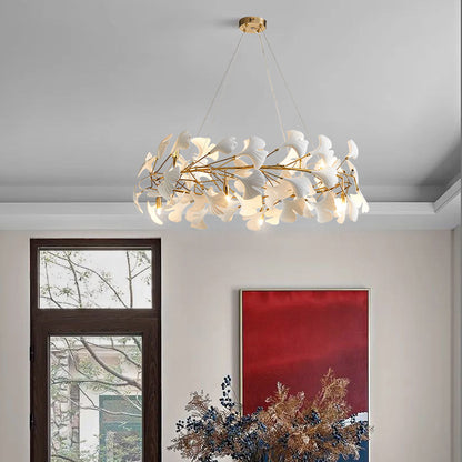 Crystal Chandelier Alpha 8XG9 Gold Adjustable Height Modern Chandeliers Προεπιλεγμένος τίτλος Alessandro Design