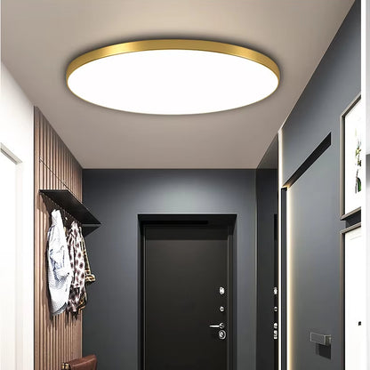 Φωτιστικό οροφής LED SOLIS 47cm 48W Cold Light Χρυσό φωτιστικό οροφής LED Προεπιλεγμένος τίτλος Alessandro Design