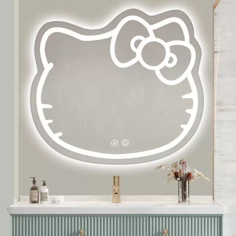 Καθρέφτης LED Kitty Cat, 80X70, Touch, Demister System, Dimmable Mirrors Korman E Προεπιλεγμένος τίτλος Alessandro Design