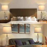 Λάμπα VZ212WH, 1x E27, Metal and Textile, White and Gold Lamps & Lamps Προεπιλεγμένος τίτλος Alessandro Design