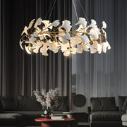Crystal Chandelier Alpha 8XG9 Gold Adjustable Height Modern Chandeliers Προεπιλεγμένος τίτλος Alessandro Design