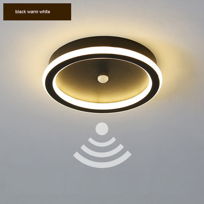 Πολυέλαιος LED με αισθητήρα κίνησης PS500BK, 28W, Κρύο/Ζεστό/Ουδέτερο φως, Μαύροι πολυέλαιοι LED Προεπιλεγμένος τίτλος Alessandro Design